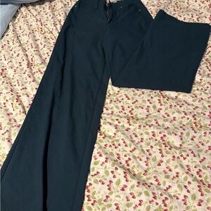 YMI Dark Teal Wide Leg Pants
